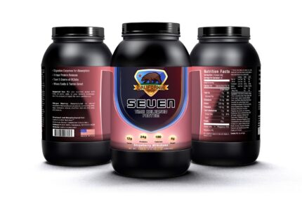 Seven|Time Release Protein 2.9lb "Strawberry Milkshake"